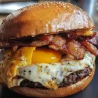 Foto de Hamburguesa de la casa